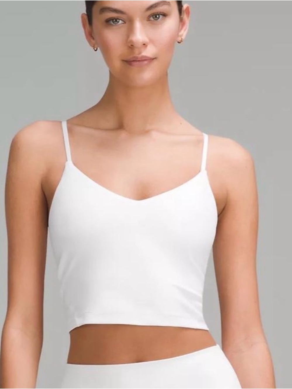 LULULEMON ALIGN CROPPED CAMI TANK TOP
